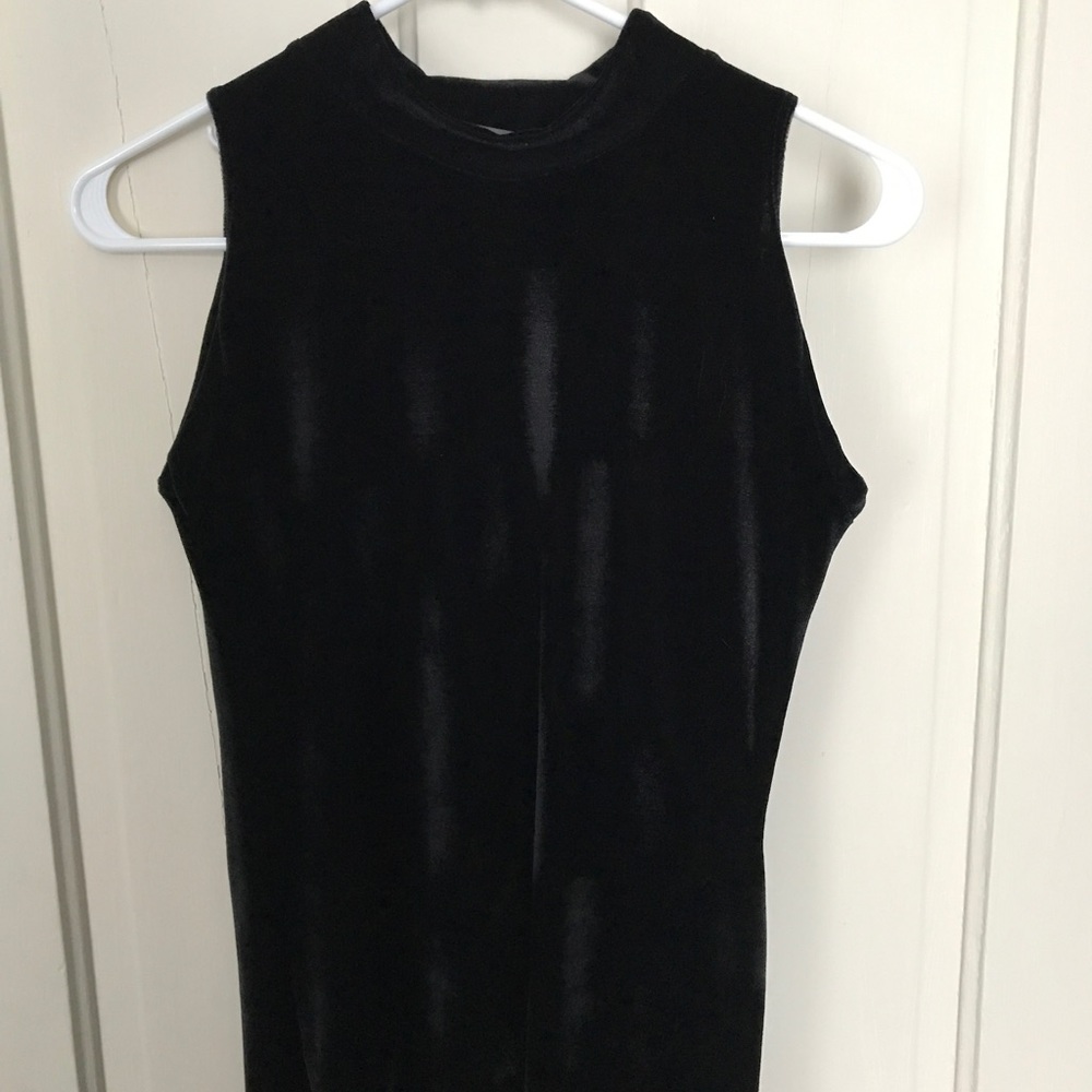 American Eagle don't ask why velvet dress